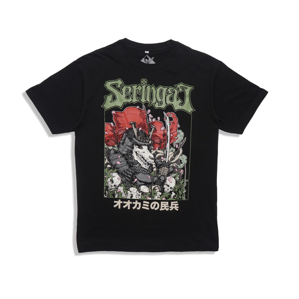 

Lawless (Seringai Okami Tshirt - Black)