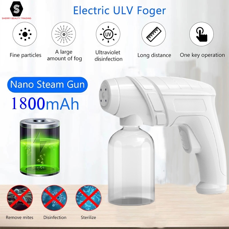 Nano Atomizer Spray Gun Disinfectant Portable 300ml