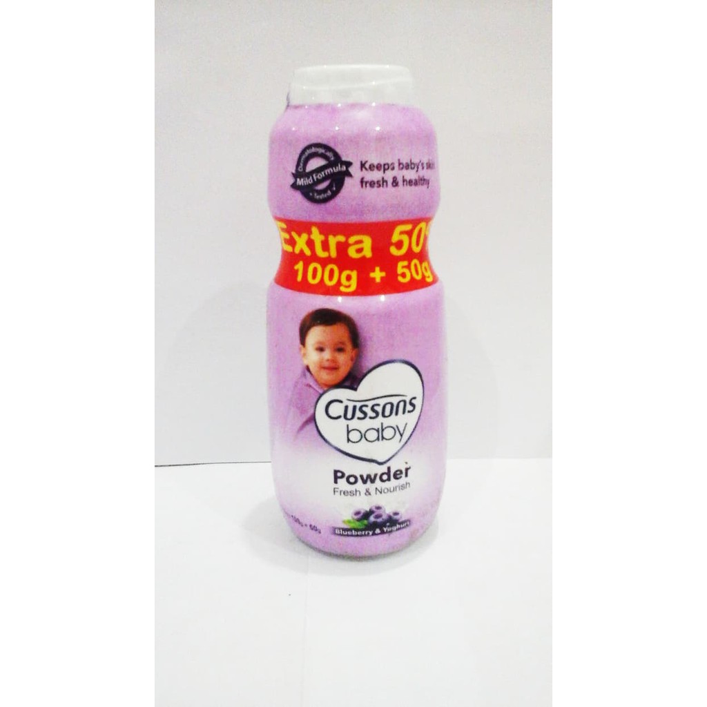 Cussons Baby powder Extra 50% 100g + 50g