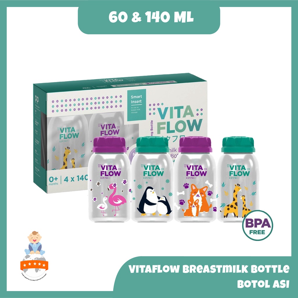 Vitaflow Breastmilk Bottle Botol ASI