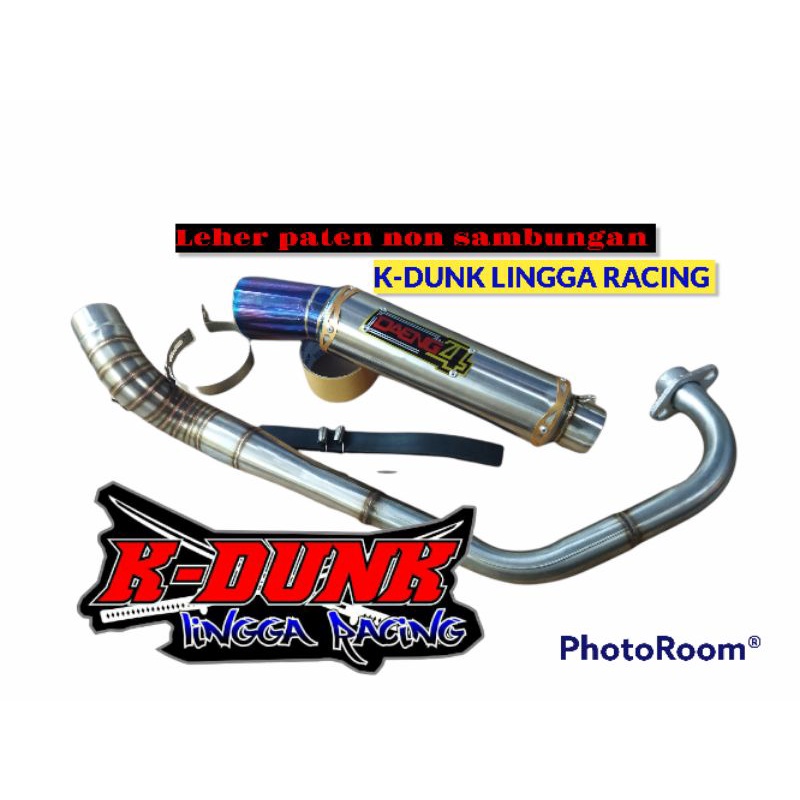 Knalpot satria fu jupiter mx 135 Mx King leher paten Daeng4