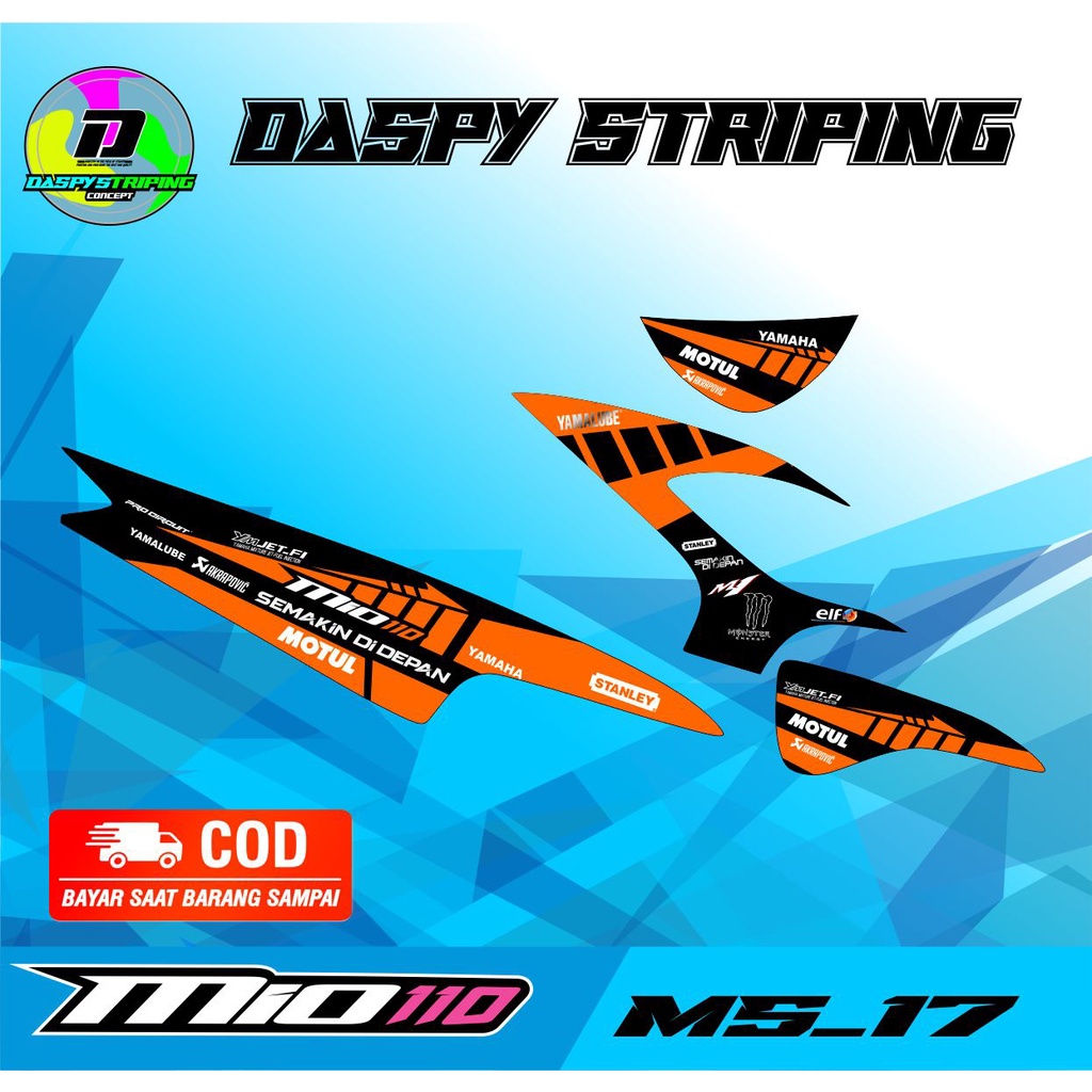 STIPING MIO SPOTY/STRIPING MIO 110/STICKER VARIASI MIO SPORTY/STICKER VARIASI MIO110/LIST VARIASI MIO SPORTY/LIST VARIASI MIO 110/