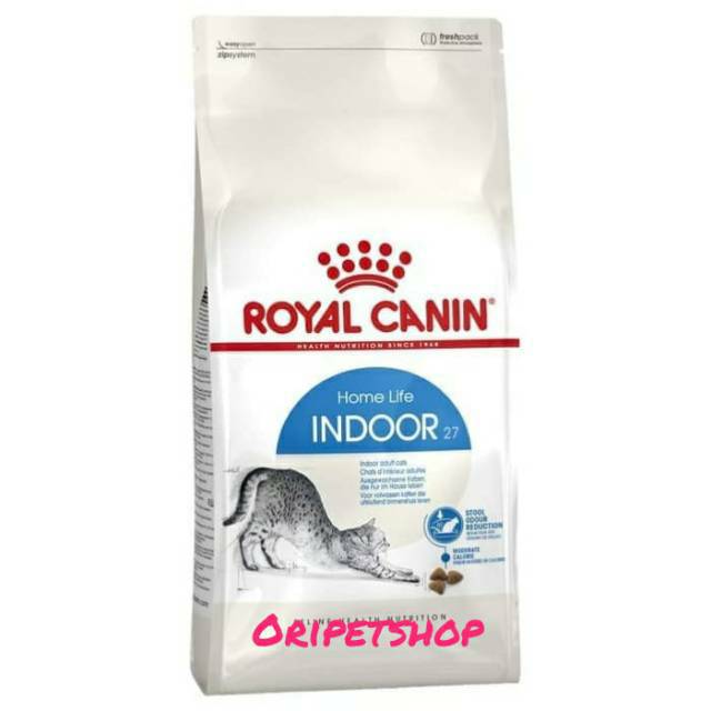 Royal Canin Indoor 27 Home Life 4kg /Makanan Kucing Rc Indoor27