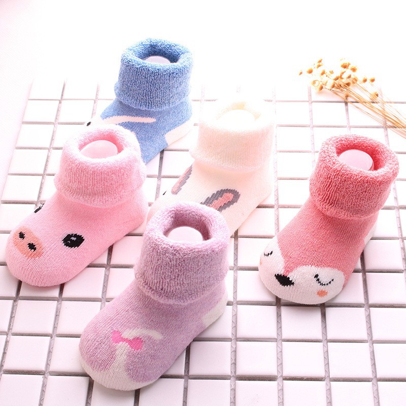 HappyOliver KYOTO NICHI Kaos Kaki Anak Bayi Laki Laki Perempuan Newborn - 2 Tahun Import