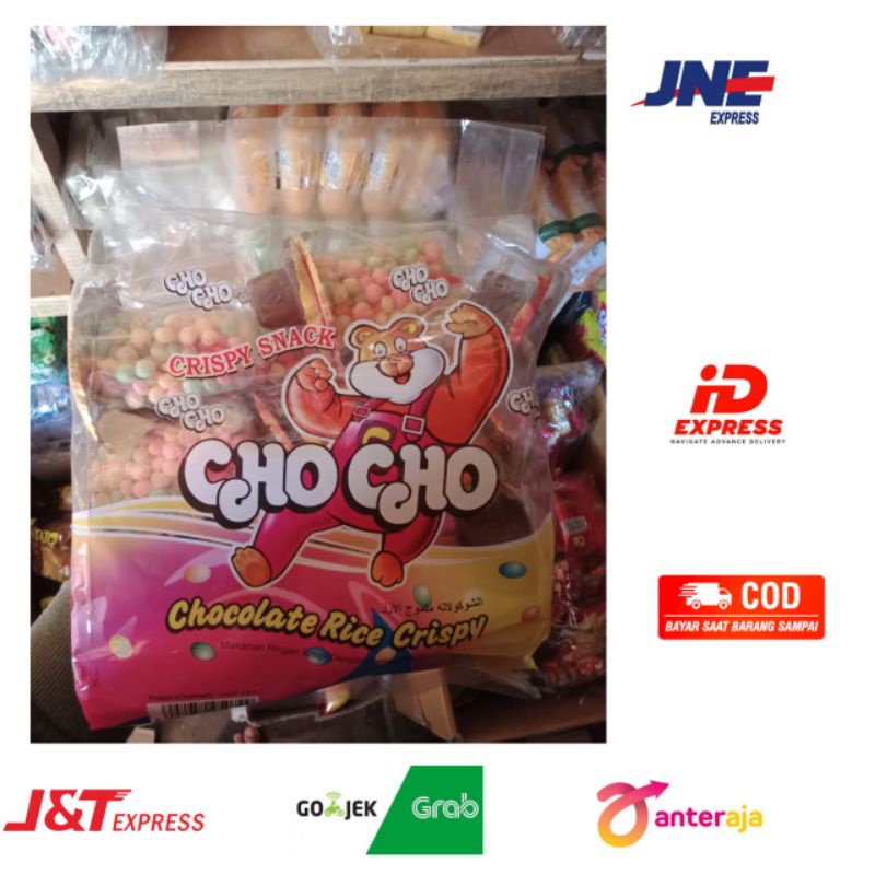 

Cho Cho Chocolate Rice Crispy Isi 12 pcs