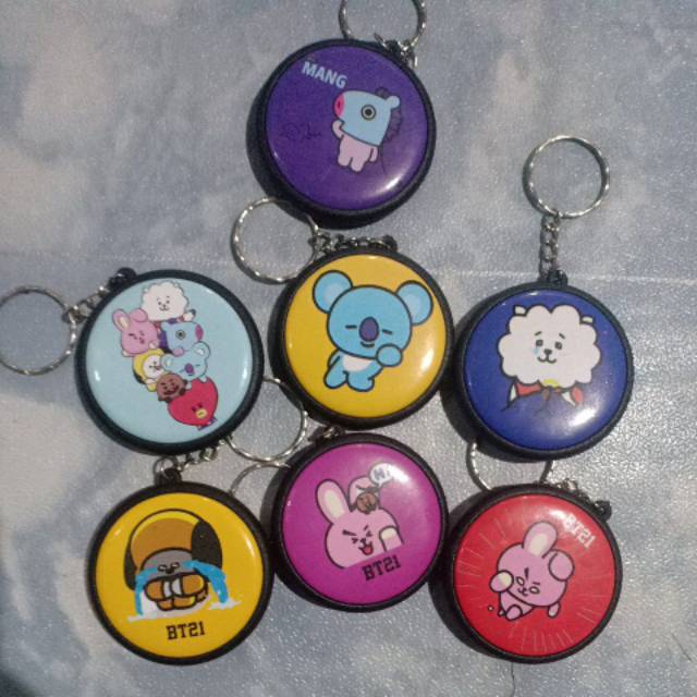 Gantungan kunci BT21 LUCU