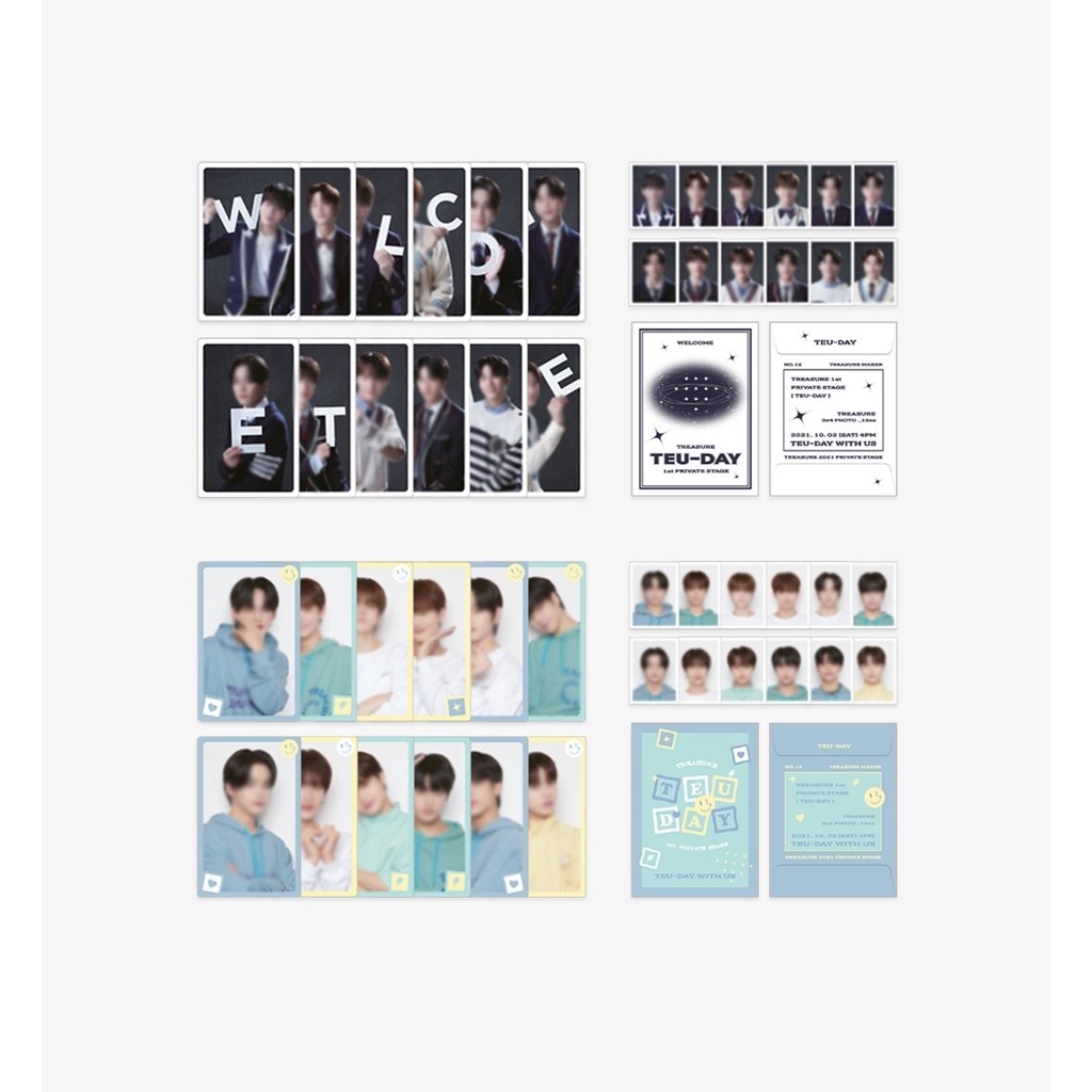 [DP ONLY] TREASURE TEUDAY MD - PHOTOCARD SET