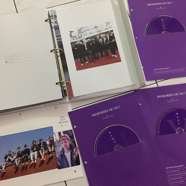 WTS BTS Memories 2017 with Taehyung PC