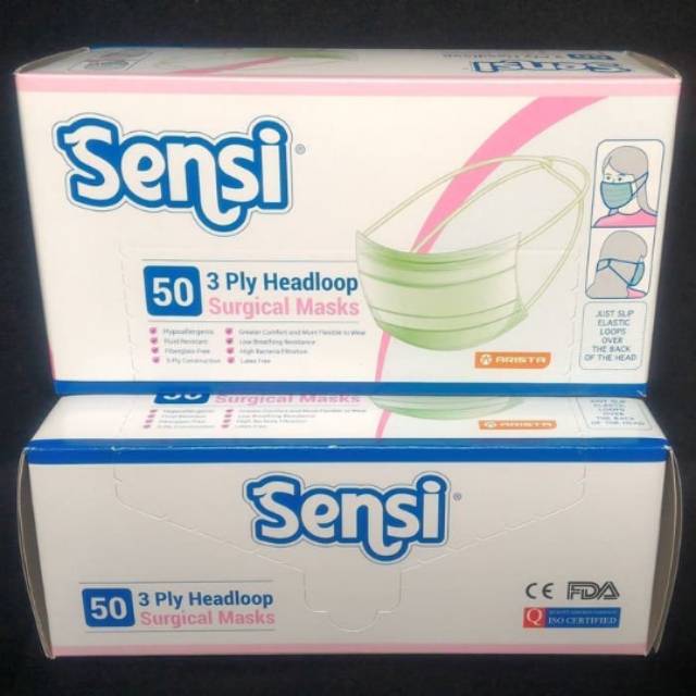 Masker Pelindung Debu Sensi 1 Box