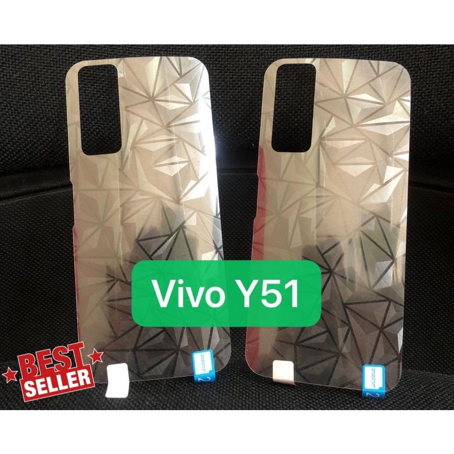 SKIN DIAMOND VIVO  Y27S Y36 4G Y36 5G VIVO V29E 5G V29 5G Y27 4G Y27 5G Y17S V27 5G V27E Y75 5G Y22 Y16 Y35 V25 V25 PRO V25E Y53S Y51 Y51A V20 V20 SE Y20 Y20S Y30i Y50 ANTI GORES BELAKANG GARSKIN ANTI JAMUR PLASTIK