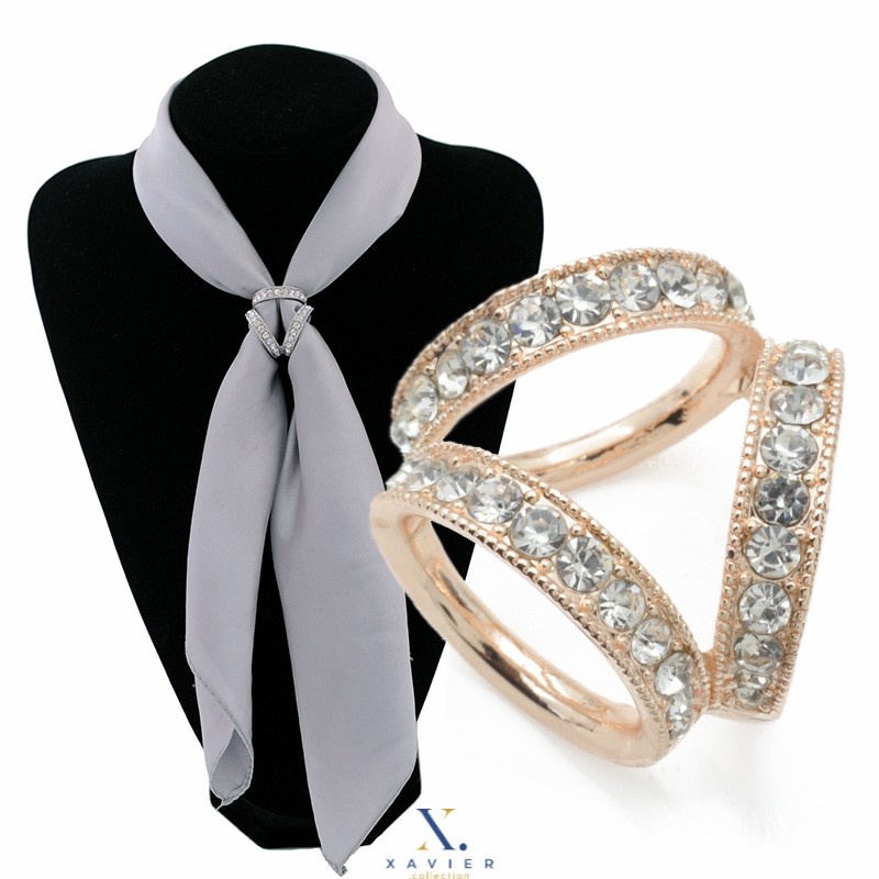 Ring Hijab Cincin Simple Elegan / Bros Ring Hijab / Aksesoris Jilbab