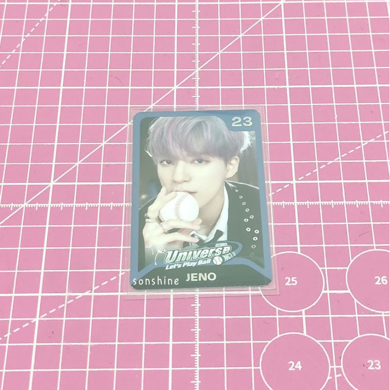 JENO Concept Trading Card Lets Play Ball Universe LPB NCT U Official PC Photocard