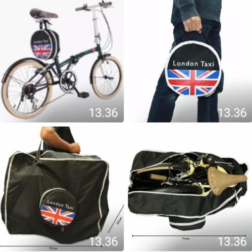 Bestcollection Tas  Sepeda  Lipat  Folding Bike Travel Bag 