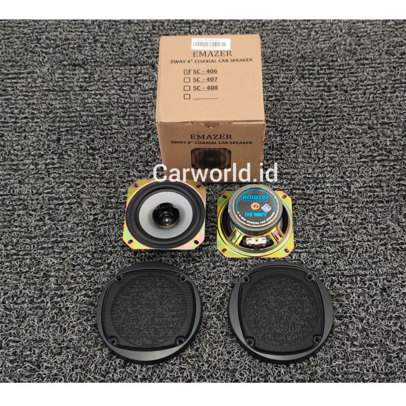 Speaker Coaxial 4 inch Emazer