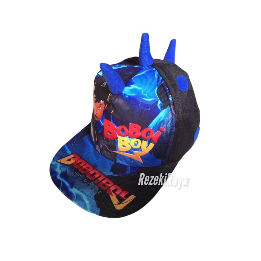 Topi Anak Baseball Model Karakter Boboiboy Laki laki dan perempuan usia 3-7 tahun