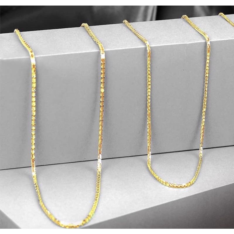 Kalung Emas Italy Pria Anak atau Wanita Polos Emas kadar 700