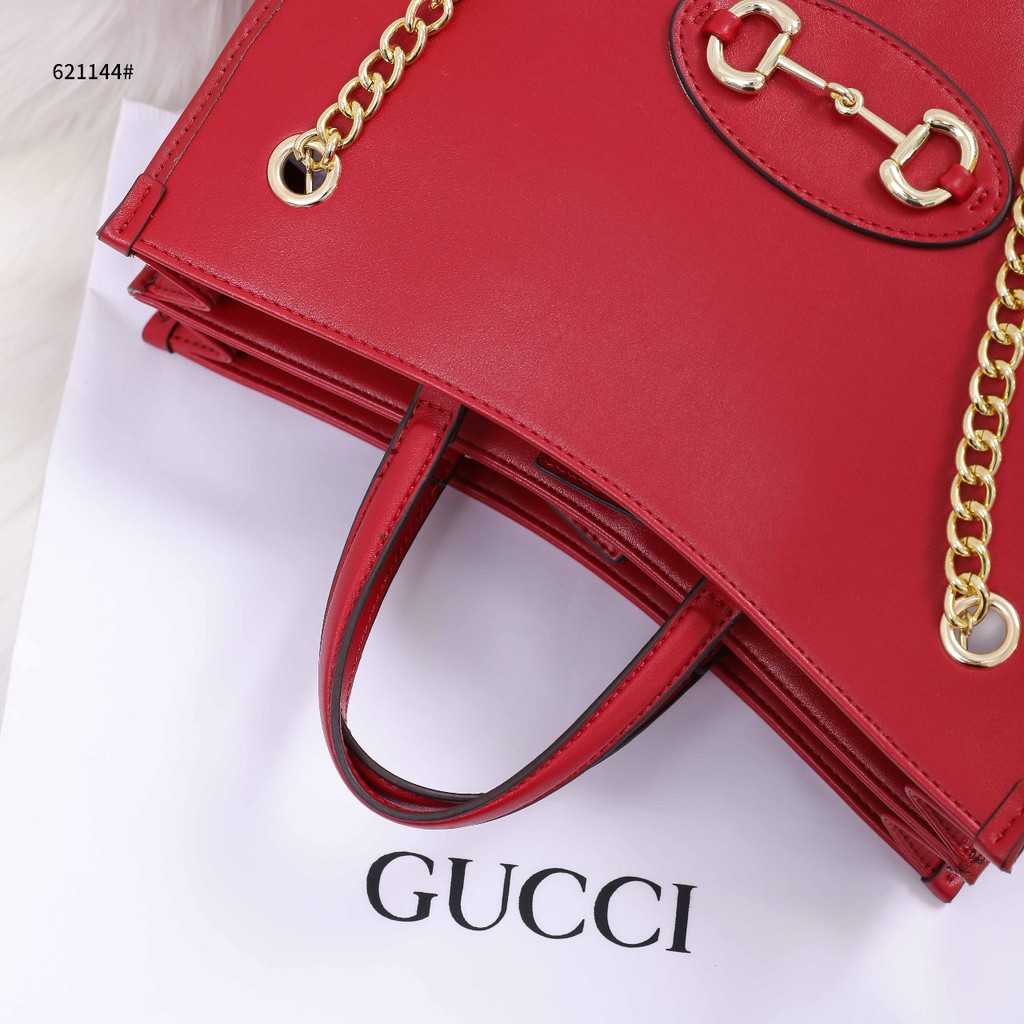 GC Horsebit Tote Bag Leather 621144