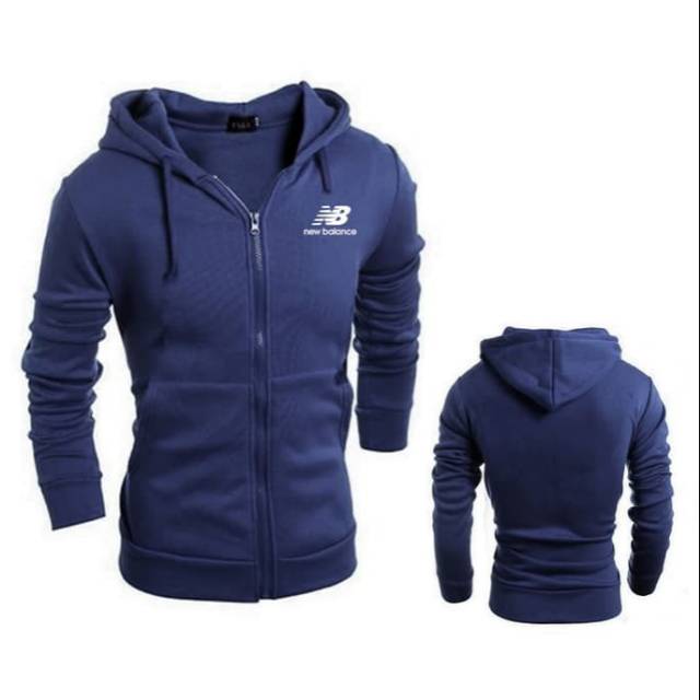 S045 Jaket NB New Balance Sport Running Gym . Jaket Hoodie. Jaket Pria Wanita. Jaket Polos Pria.