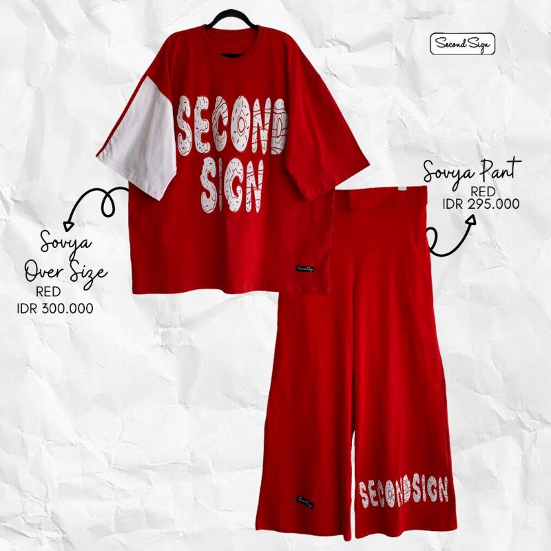 Sovya Over Size /Pants by Second Sign