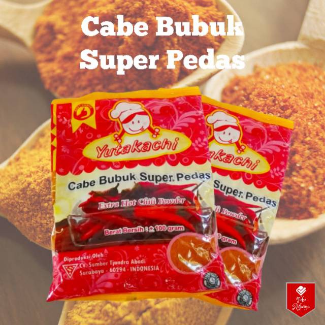 

Cabe Bubuk Yutakachi Super Pedas 100g