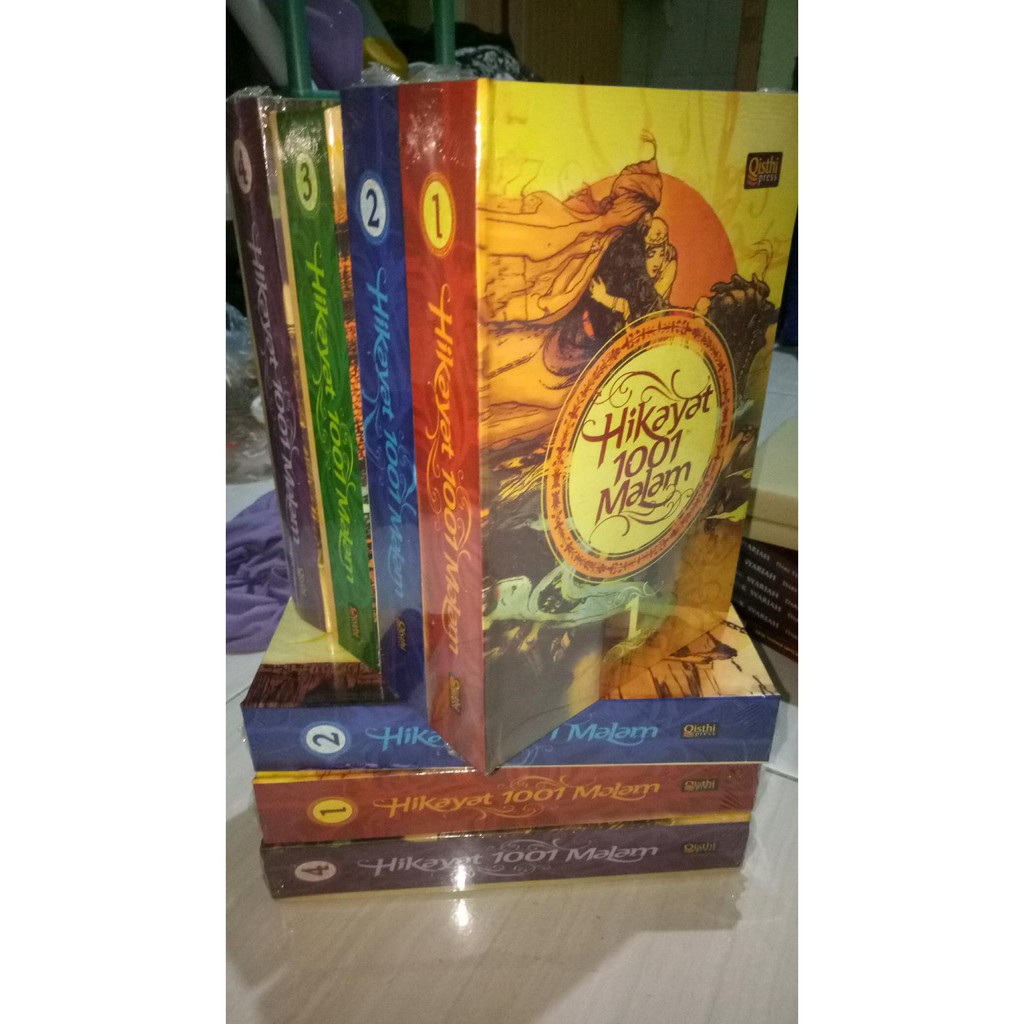 Hikayat 1001 Malam. 1Set. Empat Buku Lengkap Hot Sale