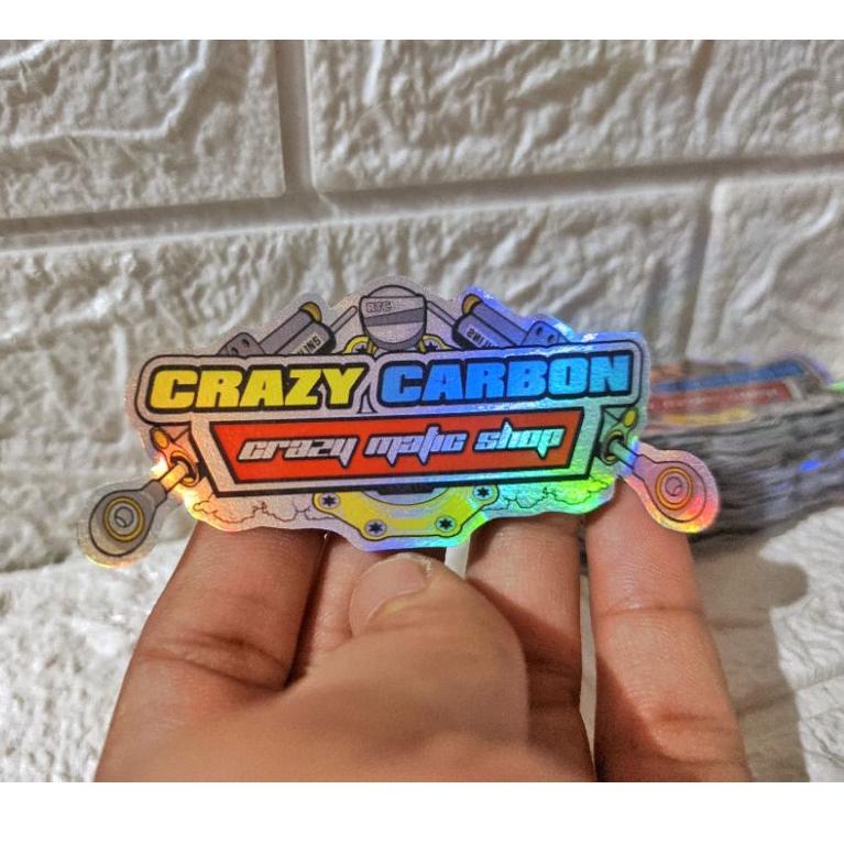 

[KODE PRODUK YCKNR4765] Custom Sticker Vinyl Stiker Hologram A3 Logo Toko Bengkel Komunitas Thailook LAY PROJECT