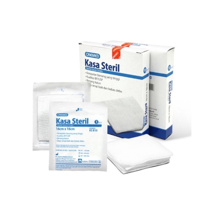 KASA STERIL ONEMED 16x16 cm ISI 10' | KASA STERIL ONEMED