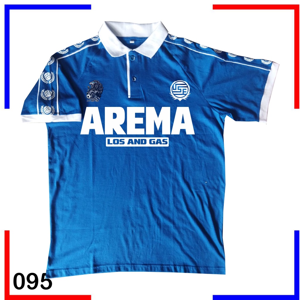 KAOS AREMA LAKOS AREMA KAOS POLO SUPORTER AREMA FC