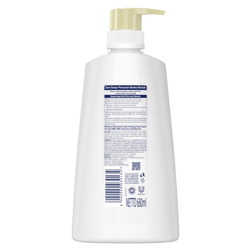Dove Shampo Perawatan Rambut Rontok Sampo 680 ML-2