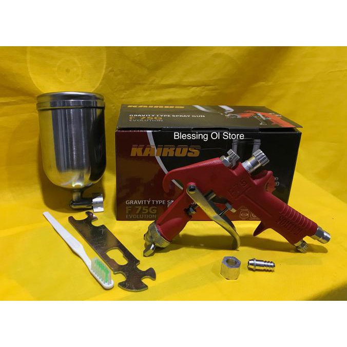 SPRAY GUN TABUNG ATAS F75 / SPRAY GUN F75G KAIROS