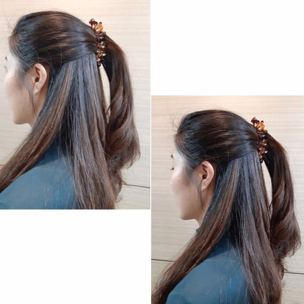 Needway Hair Claw Wanita Korea Shower Ponytail Holder Jepit Rambut Vintage