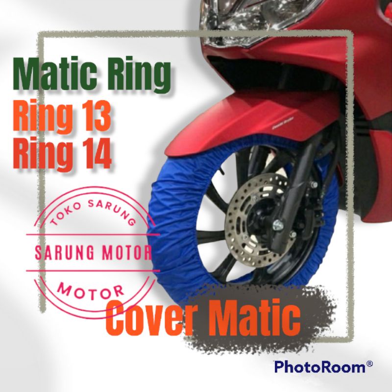 Sarung Ban Motor Matic Ring 14 Sarung Ban Motor Matic Ring 13 Cover Ban Motor Metic Sarung Ban Pcx Sarung Ban Aerox Sarung Ban Nmax Pembungkus Ban Motor