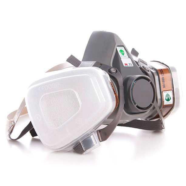 ELESESAFE Masker Gas Respirator - 6200 [Gray]