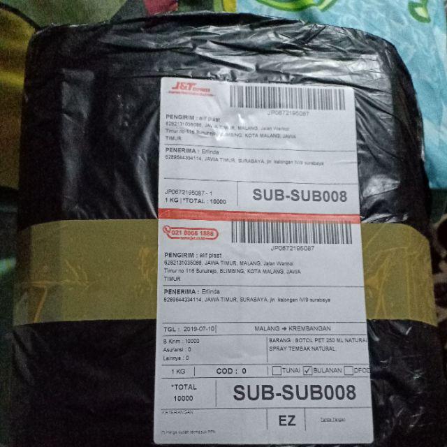 Botol Pet 250 Ml Natural Spray Tembak Natural