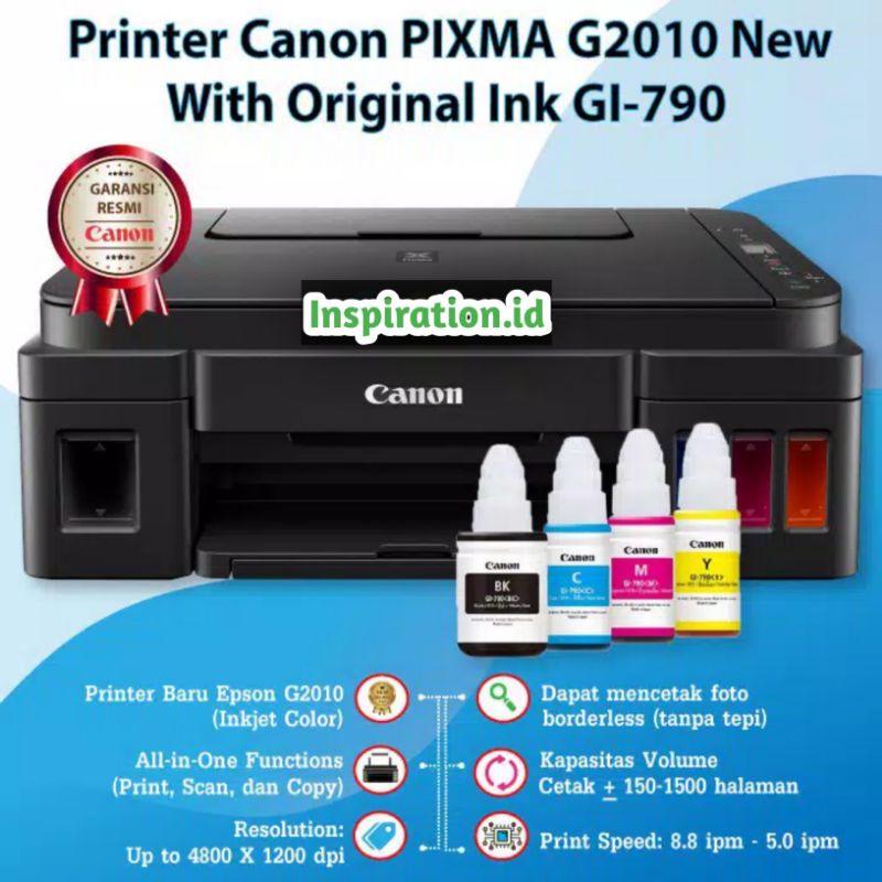 Jual Printer Canon Pixma G2010 G 2010 Print Scan Copy All In One ...