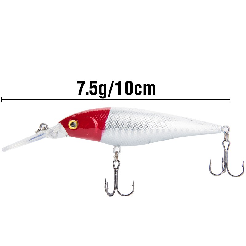 Alat Pancing Murah Umpan Mancing Alat Pancing Kail Pancing 1PCS 11cm/9.5g Sinking Minnow Umpan Pancing Buatan Clouser Minnow relix nusantara Umpan Pancing Plastic Bait Umpan Mancing Umpan Ikan