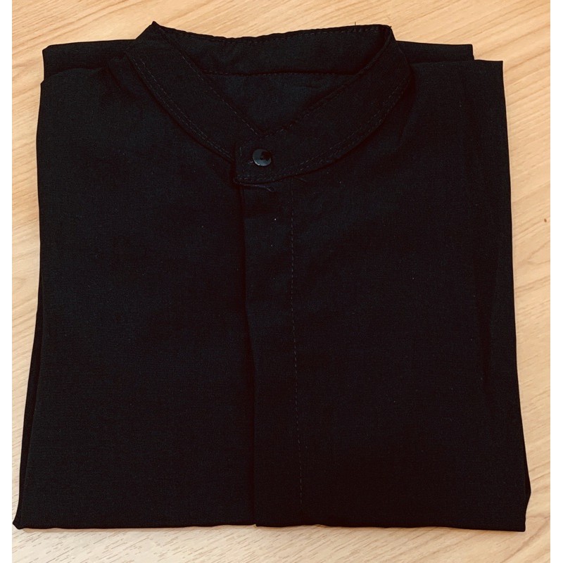 1 KG 6 PCS | RUFI KEMEJA LENGAN BALON /  ATASAN WANITA / JUMBO / KEMEJA WANITA / DEALOVA-RUFI HITAM WOLFIS