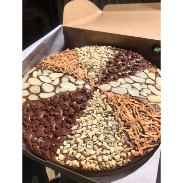 

Brownies pizza