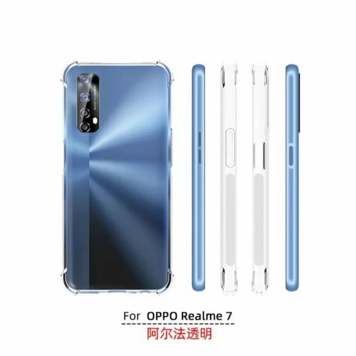 Case Anti Crack Realme 7 / Narzo 20 Pro Casing Shockproof Dengan Tebal 1.5mm