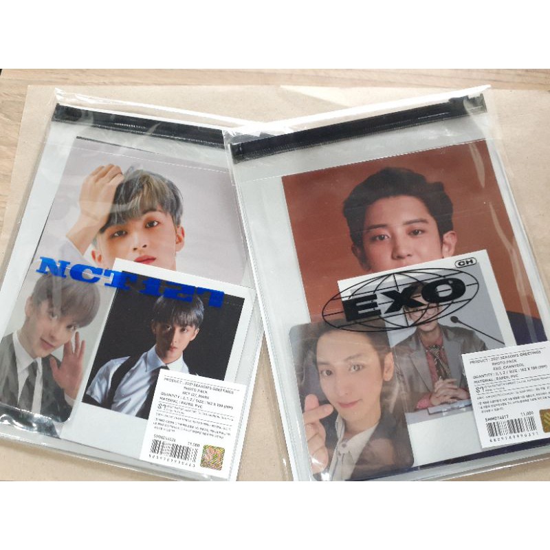 READY PHOTOPACK EXO NCT SG2021