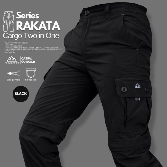 Celana Angsana Outdoor Series Tektonik Black