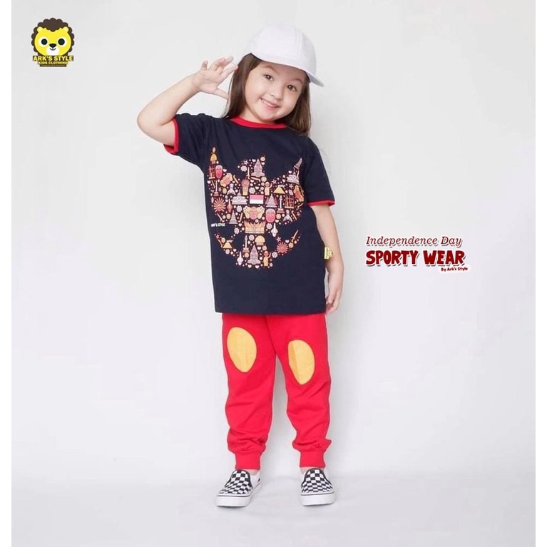 Setelan Anak Set Independence Kemerdekaan Arks Style