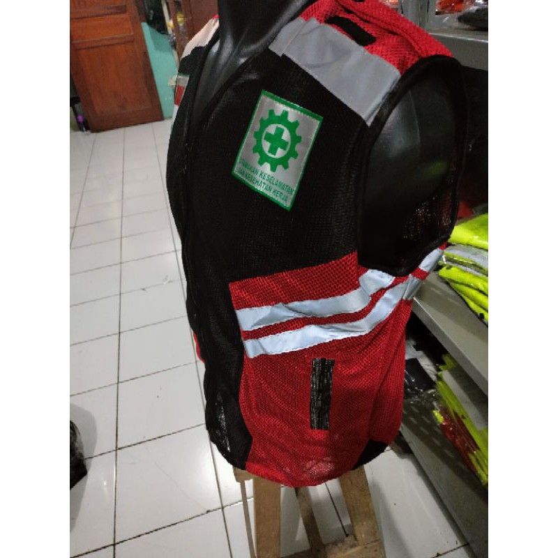 ROMPI SAFETY BAHAN JALA MESH TEBAL BERLOGO