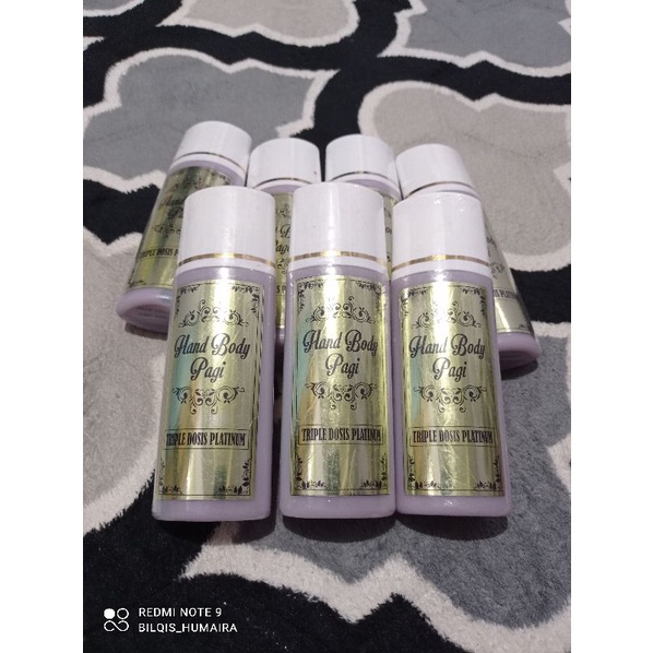 Day lotion triple dosis platinum/HB siang platinum (stiker gold)