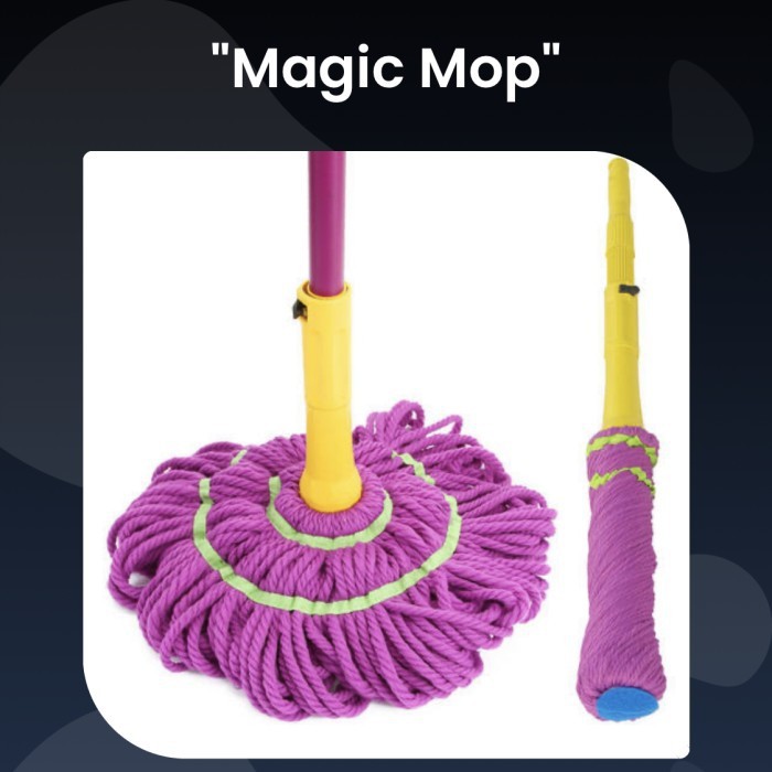 GARANSI 1 BULAN KERUSAKAN THE ORIGINAL Ez MAGIC Mop Andalan Ibu Pintar