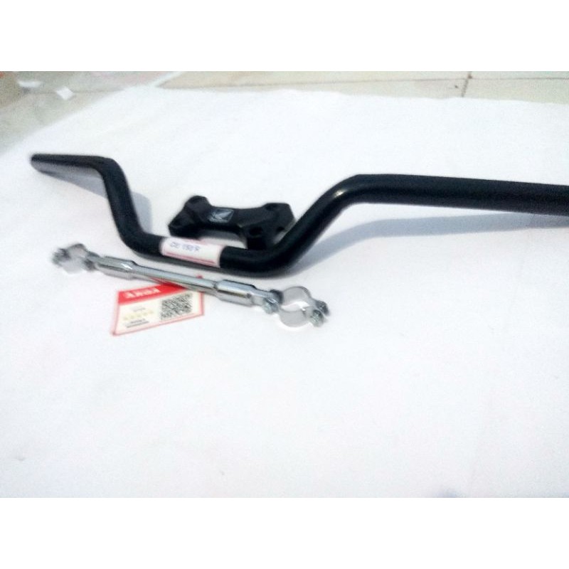 STANG STIR SETIR MOTOR CB 150 R CBR CROME/ HITAM MURAH / SET STABILIZER RAISER TUTUP STANG