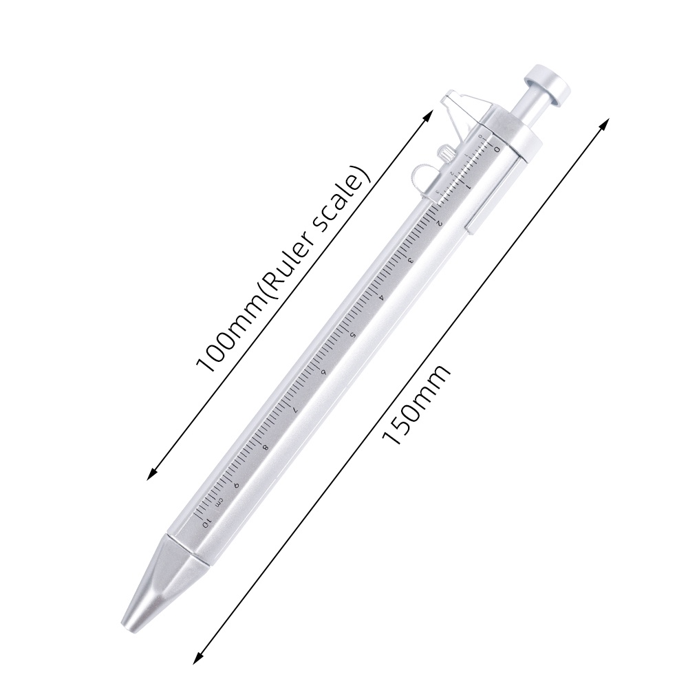 Pulpen Gel Roller 0.5mm Multifungsi Bahan Plastik Untuk Stationery Sekolah / Kantor