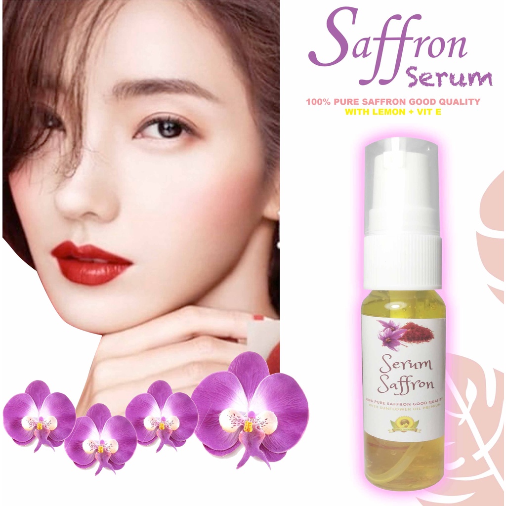 Serum Saffron / Serum Saffron Original / Serum Glowing / Serum Saffron with Lemon / Serum Saffron Gl