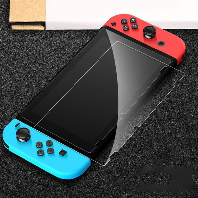 2pcs Film Pelindung Layar Tempered Glass Premium Ultra Slim 95af Untuk Nintendo Switch/Lite Ns