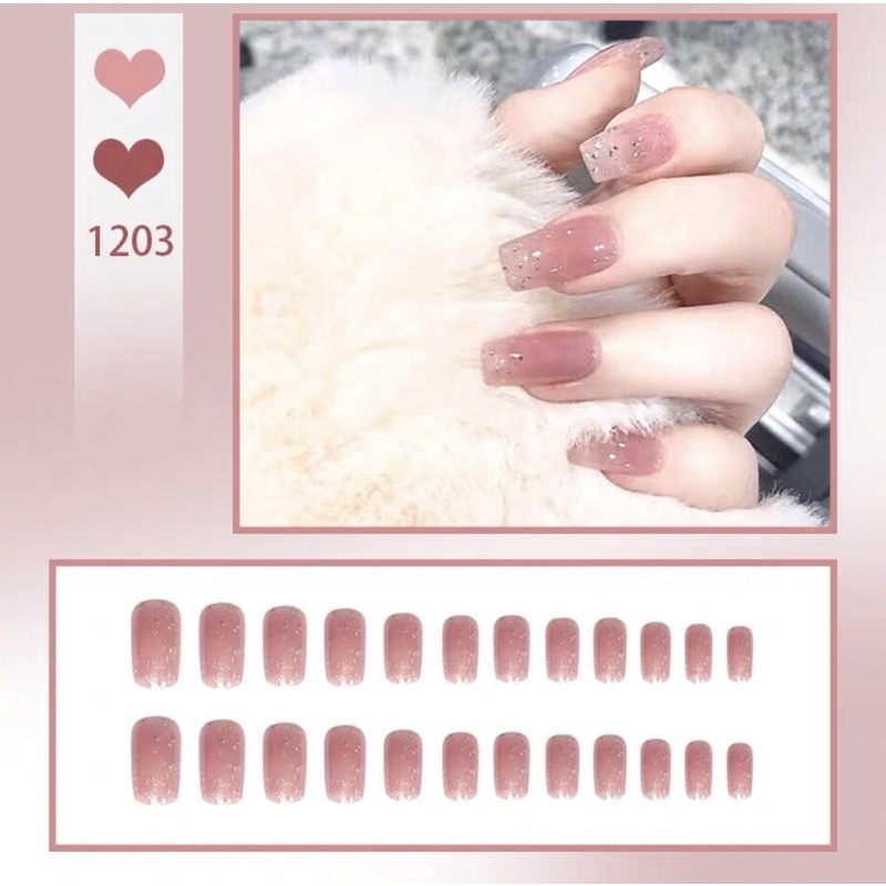 Kuku Palsu 【B139，lem sticker】Nikah kuku Wedding False Nailart Pengantin Tangan